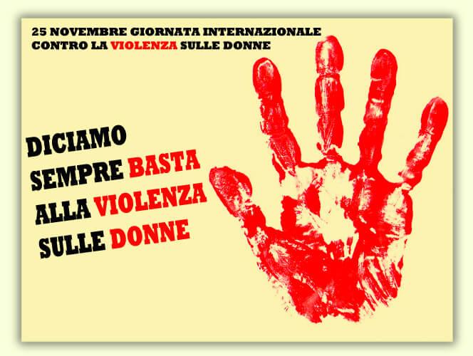basta alla violenza sulle donne