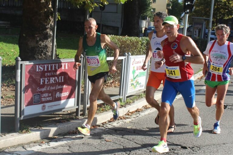 Prestigioso Secondo Posto per l’APS ASD Atletica Sinalunga alla 25ª Maratonina Città di Arezzo