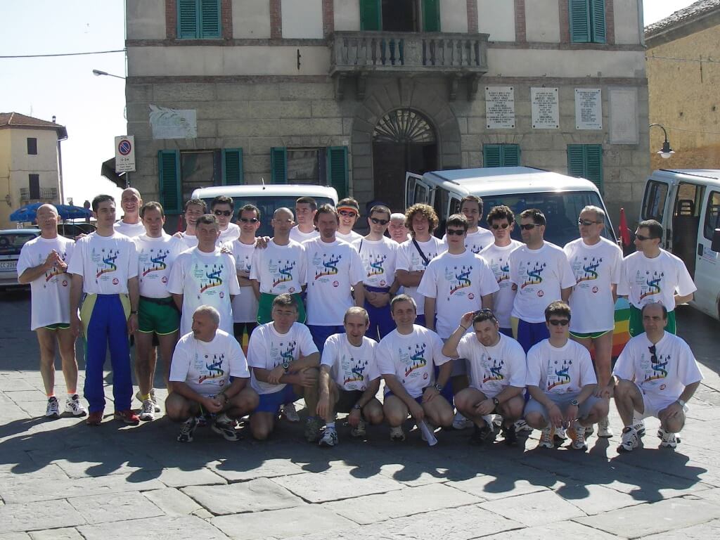 Staffetta della Pace Sinalunga Rimini 2005