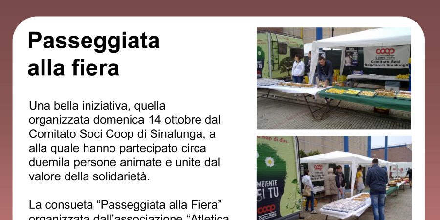 Noi di Coop – Report iniziativa Comitato Soci Sinalunga