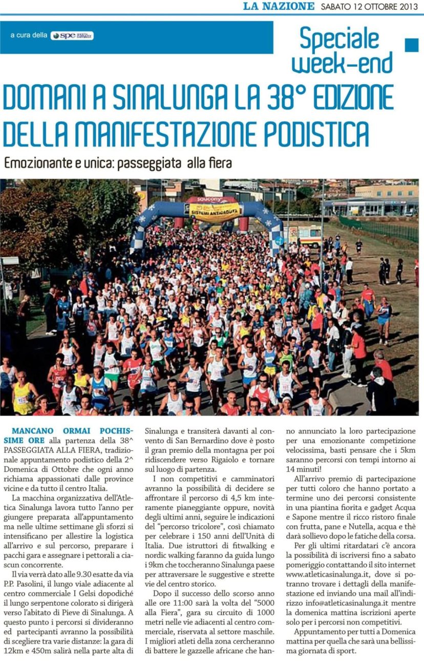 Dicono di Noi... 2 La Nazione Siena