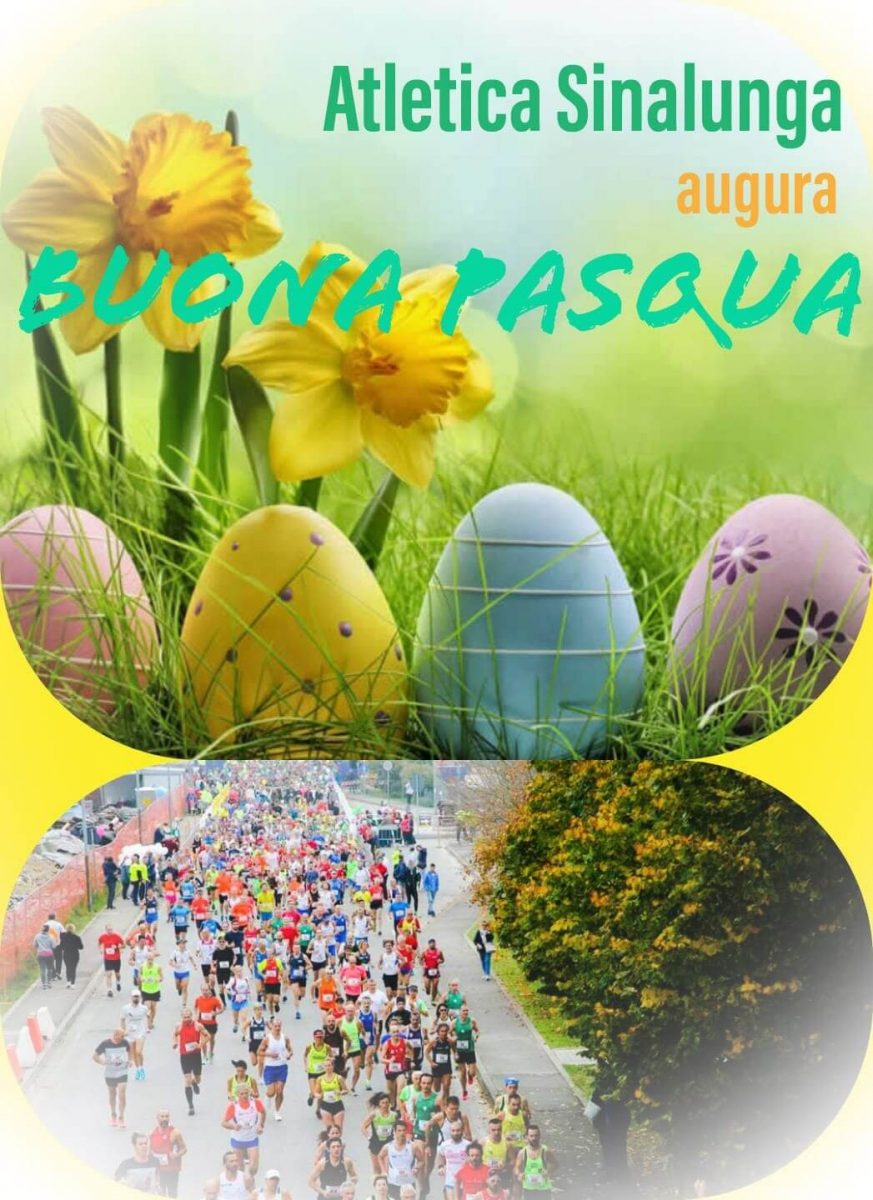 Atletica Sinalunga augura Buona Pasqua 2021