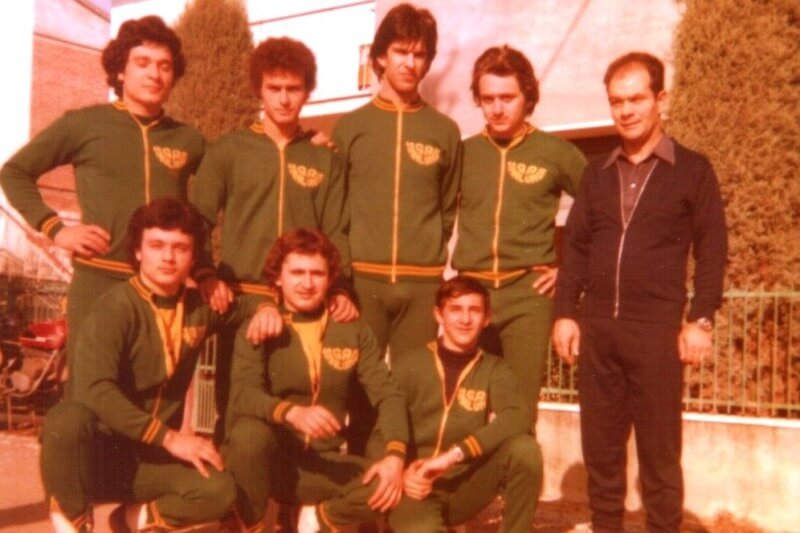 1977 Gruppo in via Marzabotto