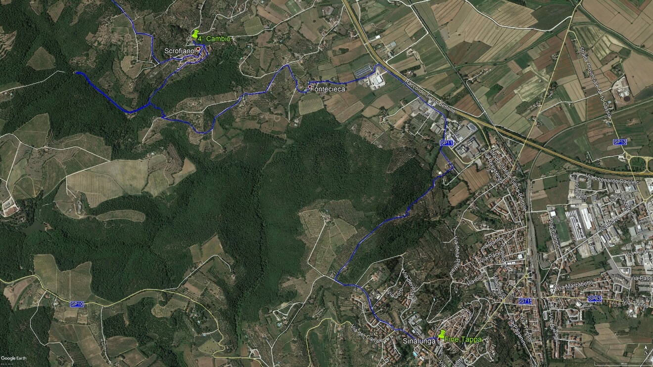 Staffetta RUN4HOPE le nostre Tappe 6 5°Tratto 1