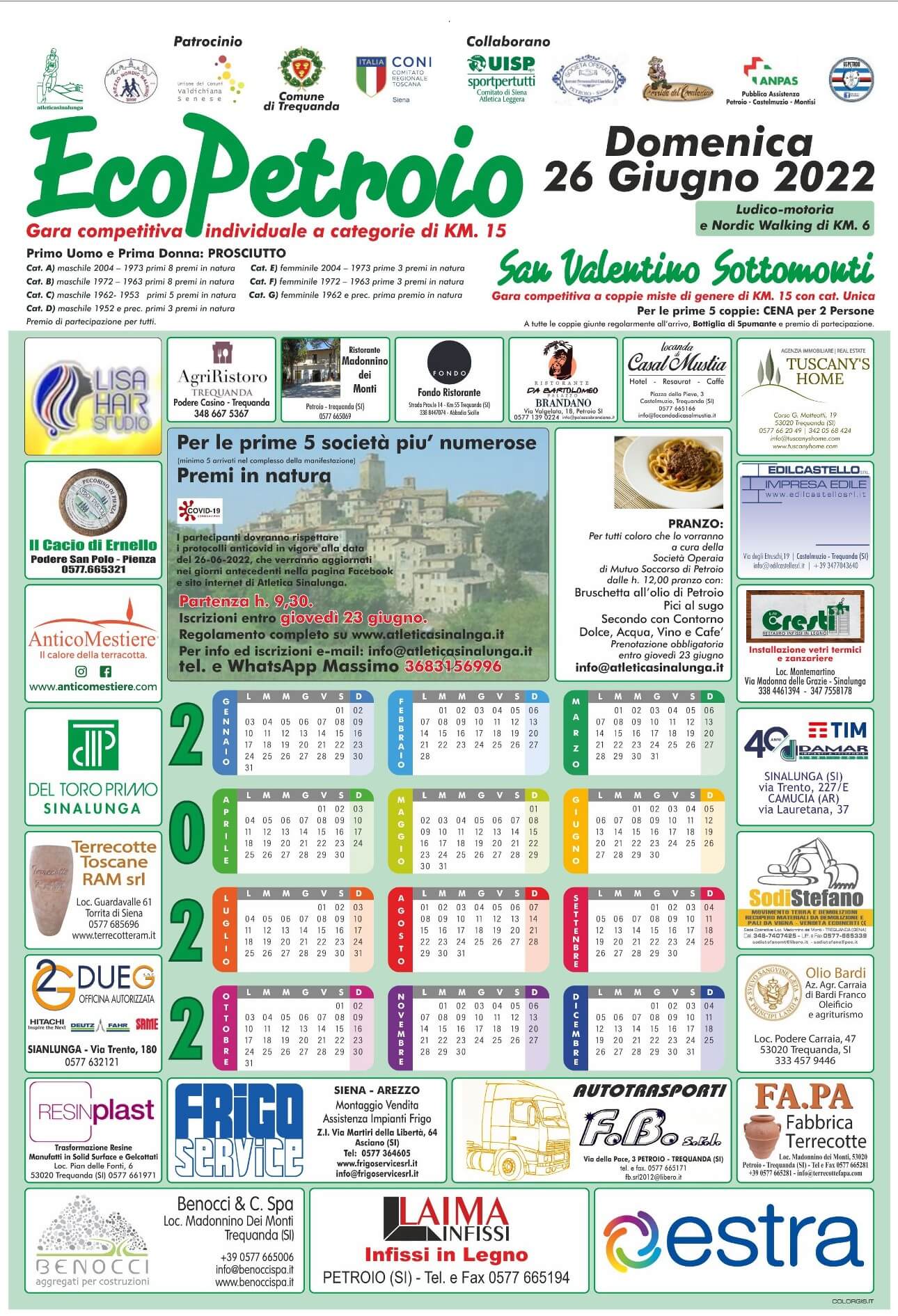 EcoPetroio 2022 Calendario