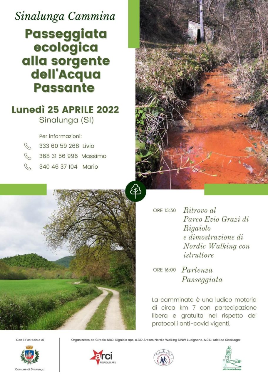 Eco Passeggiata Acqua Passante 2 eco passeggiata acqua passante