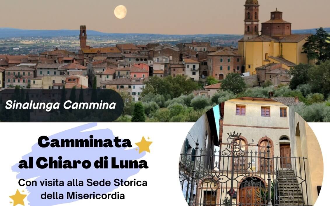 camminata al chiar di luna