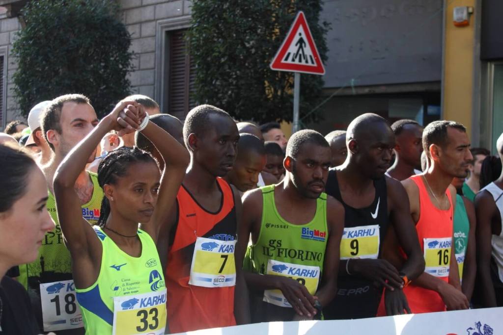 Mezza maratona di Arezzo Atletica Sinalunga presente