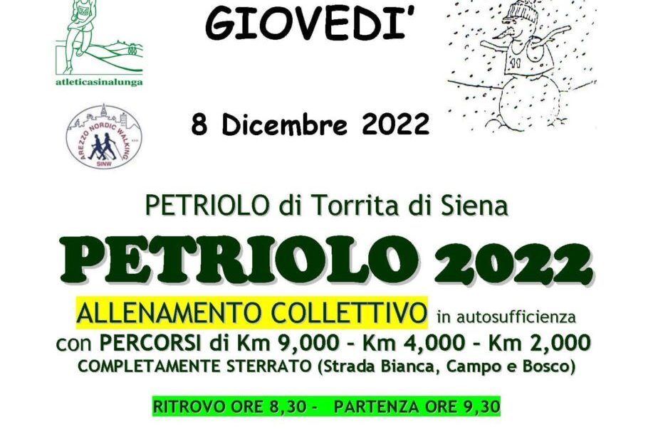 Petriolo 2022 Allenamento Collettivo