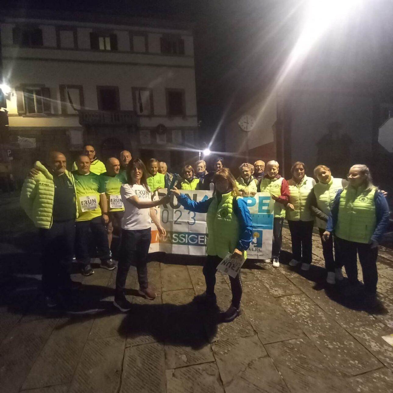 run4hope cambio sinalunga asd nordic walking