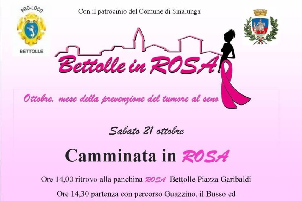 Camminata in Rosa Sabato 21 Ottobre 2023