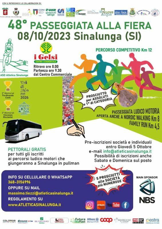 Volantino 48a passeggiata alla fiera 1