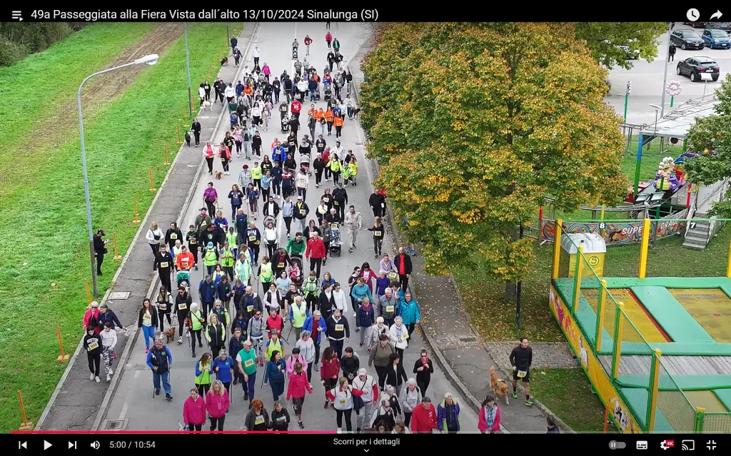 video della 49a passeggiata alla fiera