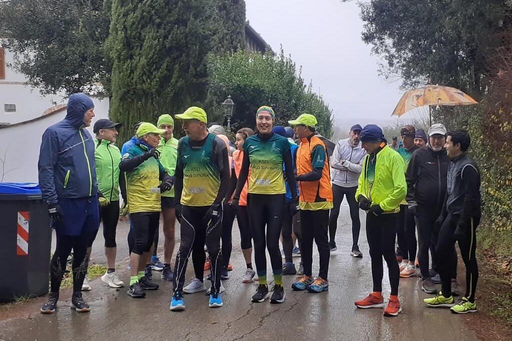 allenamento collettivo a petriolo