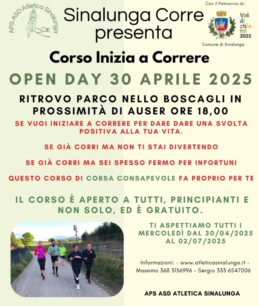 inizia a correre