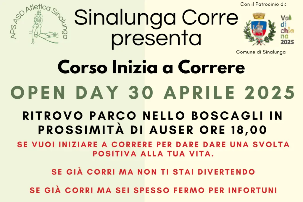 inizia a correre