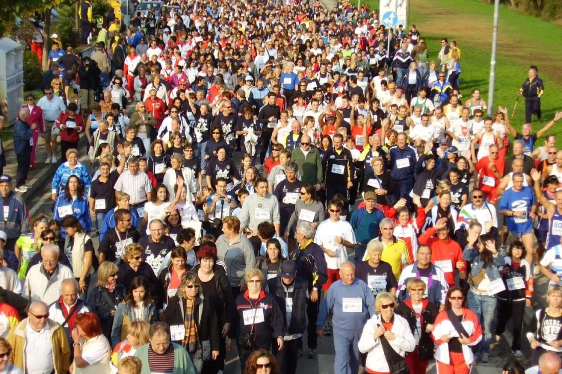partenza passeggiata alla fiera